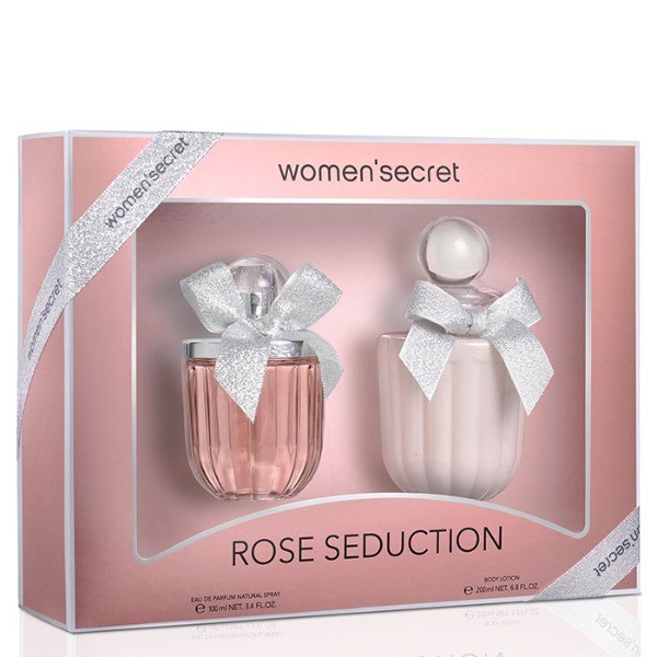 WOMAN SECRET  Set Rose Seduction  EDP 100 ml + Body Lotion 200 ml